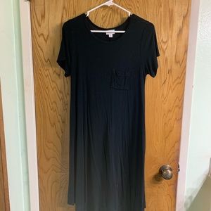 Lularoe XS Black Carly Dress